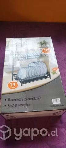 Escurridor de platos acero inoxidable