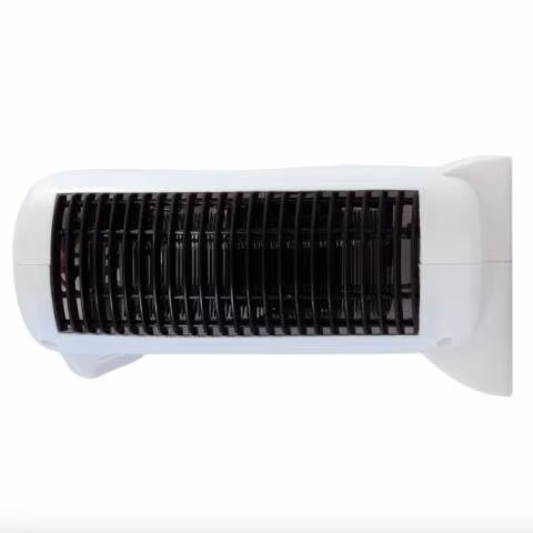 Termoventilador calefactor eléctrico blanco