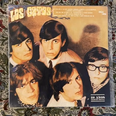 Vinilo debut de Los Gatos