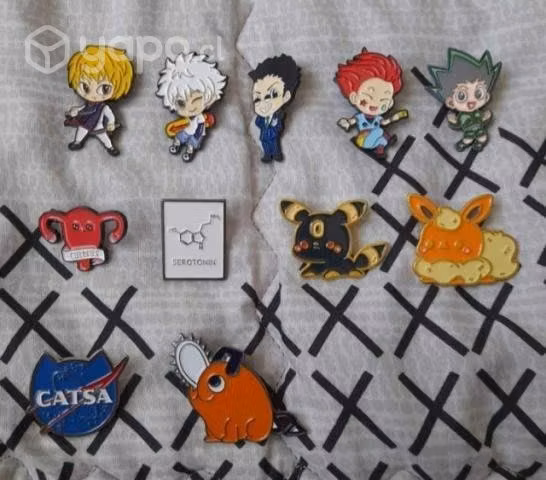 Pines de anime baratos