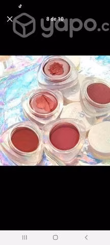 Labial y rubor en crema 2en1buena calidad matte
