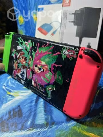 Nintendo Switch Personalizada Splaton desbloqueada