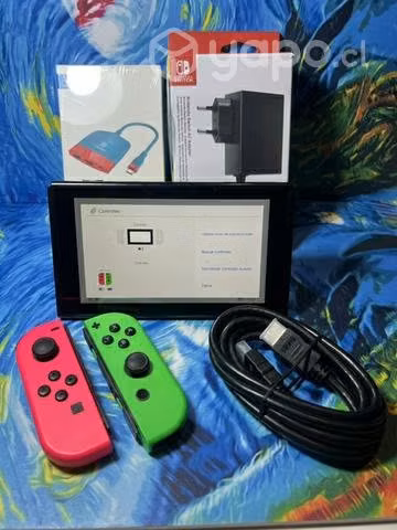 Nintendo Switch Personalizada Splaton desbloqueada