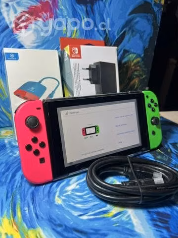 Nintendo Switch Personalizada Splaton desbloqueada