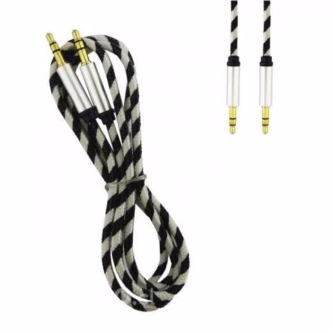 Cable auxiliar 1X1 Plug 3.5Mm Estereo, 1 Mts, Punt