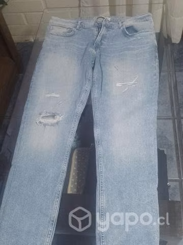 Jeans hombre marca Zara talla 46 - Imagen 3