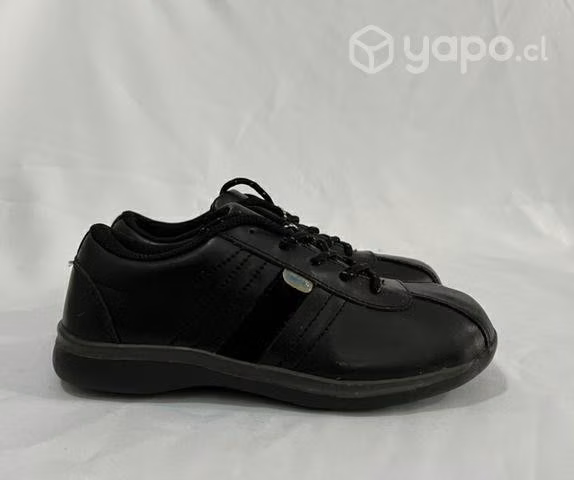 Zapato De Cuero Escolar Marca Teener N*36 Negro - Imagen 2