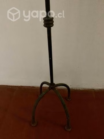 Candelabro/ Portavelas de fierro - Imagen 3
