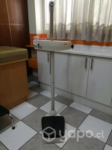Pesa de adultos marca Seca con tallímetro