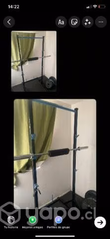 Rack sentadilla