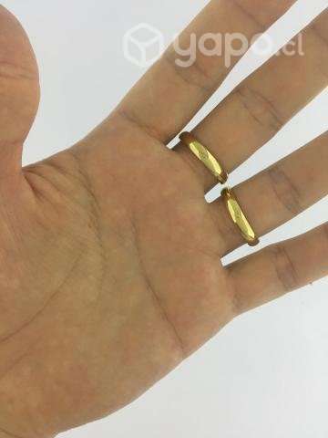 Argollas de matrimonio y compromiso de acero - Imagen 2