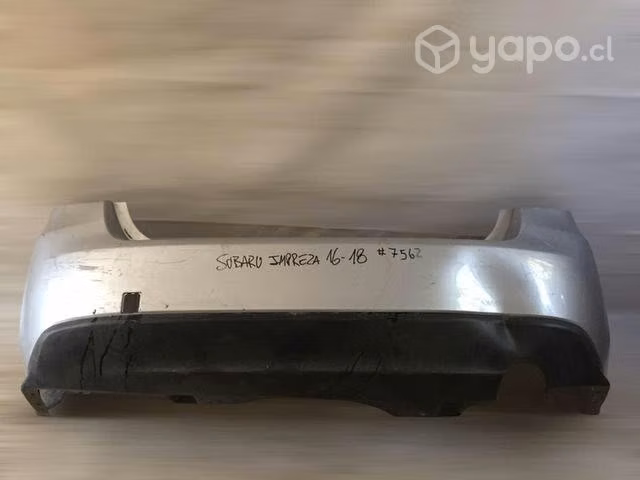 Parachoque Trasero Subaru Impreza 2016 2018
