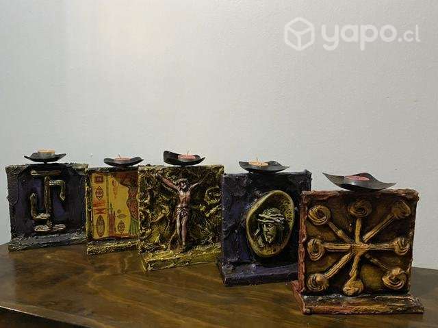 Candelabros artesanales - Imagen 2