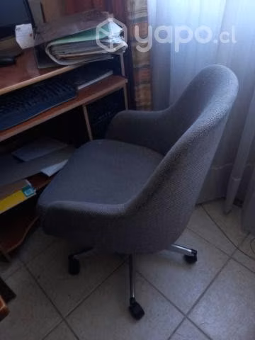 Silla escritorio tela con ruedas