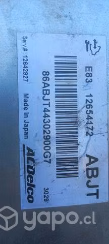 Ecu computador chevrolet sonic