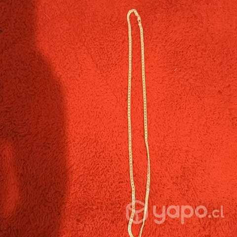 cadena de plata italy 925 triple grumet