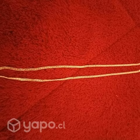 cadena de plata italy 925 triple grumet