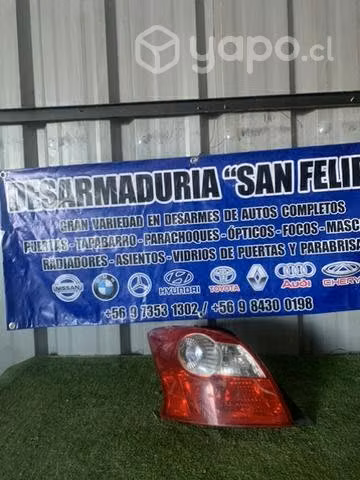 Foco trasero florid