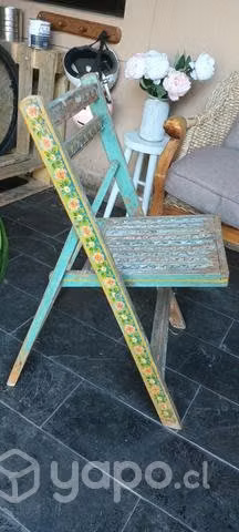 Linda silla decorativa vintage tienda Himalaya