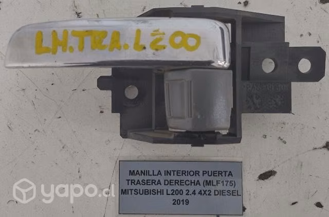 Manilla Interior Puerta Trasera Derecha (MLF175) M