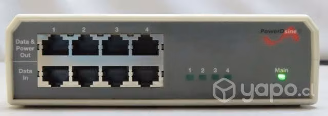 Power Injector 4Port Giga