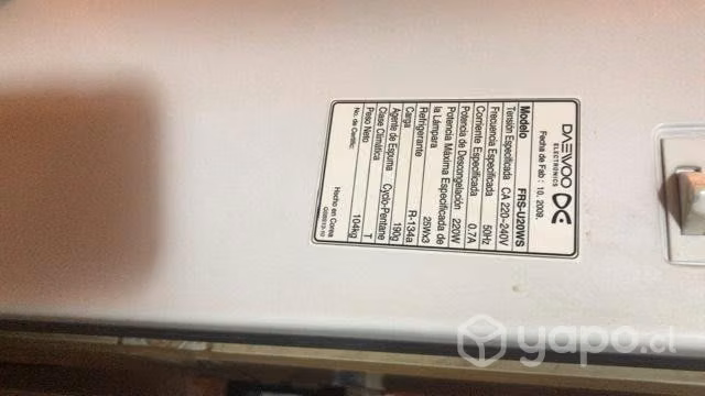 Refrigerador LG usado