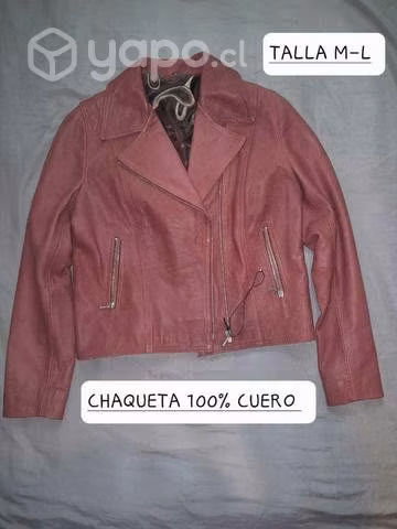 Chaquetas 100% cuero