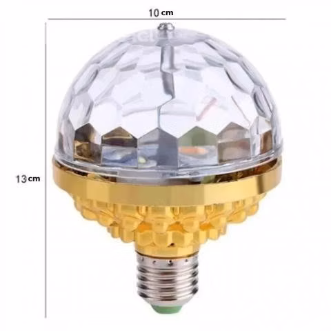 Ampolleta led giratoria de colores para fiestas GR