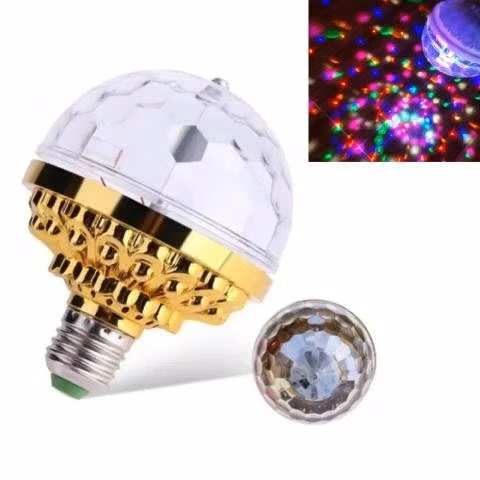 Ampolleta led giratoria de colores para fiestas GR