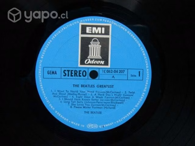 Vinilo The Beatles The Beatles' Greatest 1973 Ed