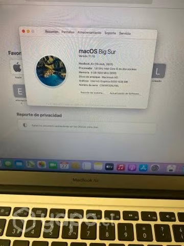 MacBook Air 2017, en excelente estado - Imagen 3