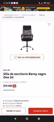 Silla de escritorio - Imagen 3
