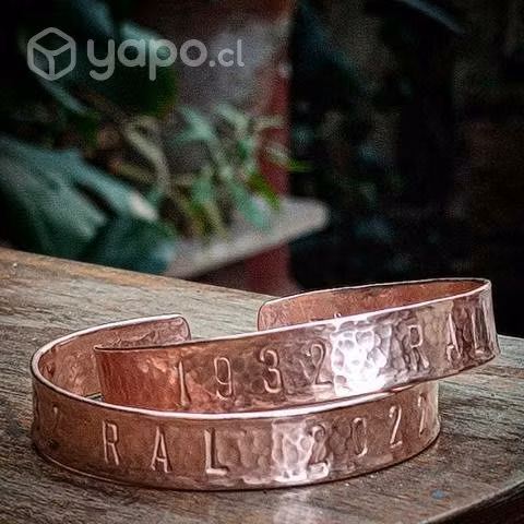 Pulseras de cobre artesanales - Imagen 2