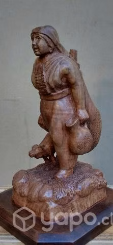 Espléndida Escultura Folclórica / ARTE SOFISTICADO