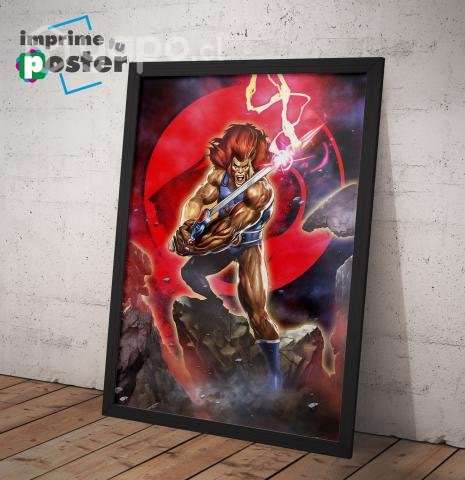CUADRO DE LOS THUNDERCATS 34x45cm llegar y colgar - Imagen 5
