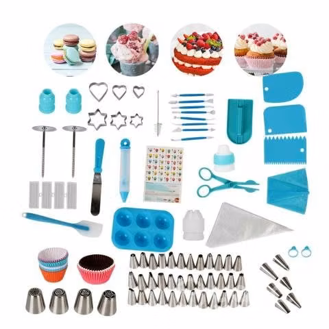 Kit Maleta Decoración Repostería 236 pcs Herramien