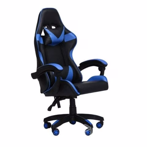 Silla Gamer Profesional Oficina Azul
