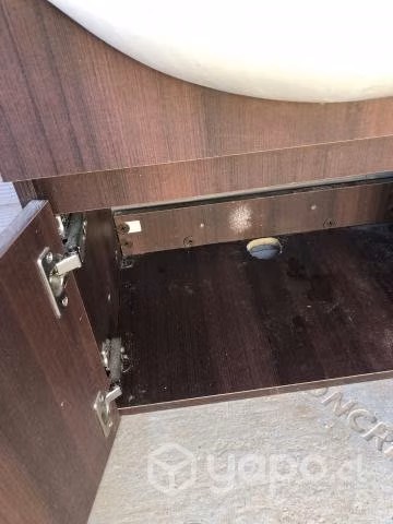 Lavamanos con monomanda y mueble