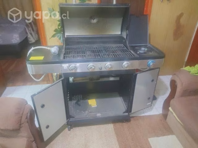 parrilla a gas prácticamente nueva - Imagen 3