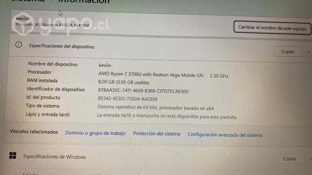 Notebook Asus