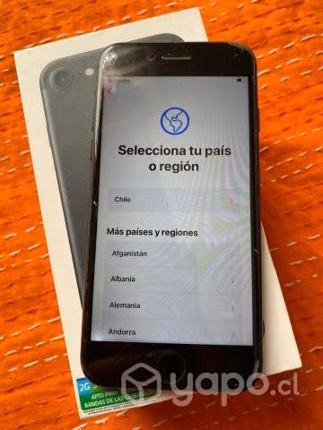Iphone 7 Negro Mate