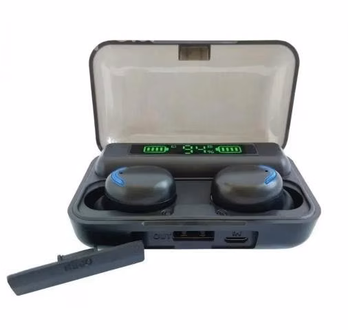 Audífonos Bluetooth In-ear Inalámbricos F9-5 Negro