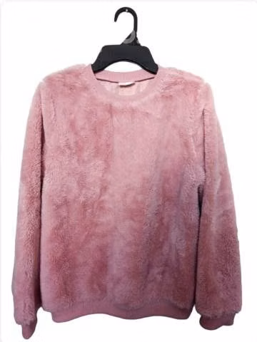 Polerón rosado peludito