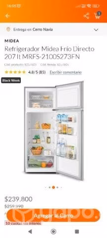 Refrigerador Midea