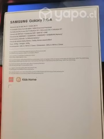 tablet samsung tab A