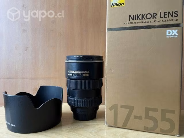 Lente Nikkor 17-55 mm 1:2.8G ED DX