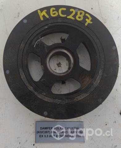 Damper Polea Cigüeñal (KGC287) Kia Grand Carnival