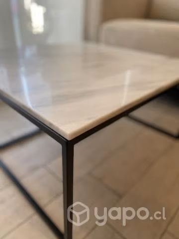 Mesa de centro mármol Form 70cm - Imagen 2