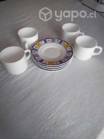Juego de 4 tazas de té - Imagen 2