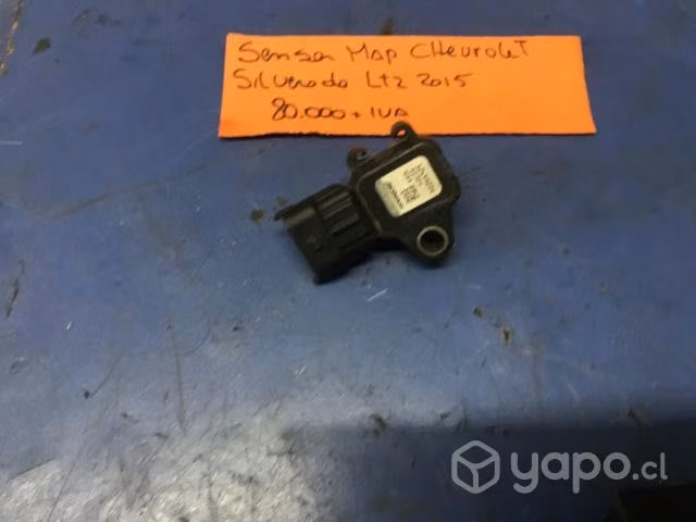 Sensor Map Chevrolet Silverado LTZ 2015